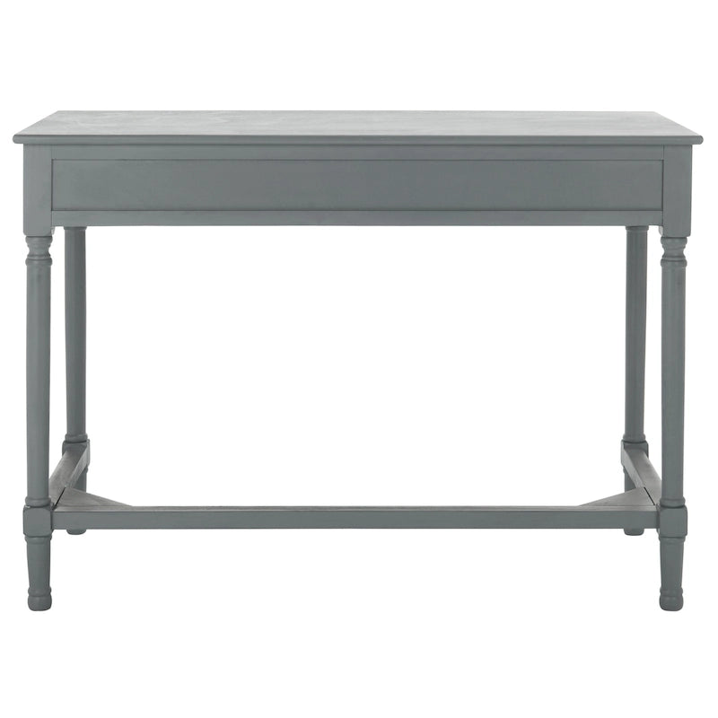 Traditional 2-Drawer Desk with Herringbone Drawer Fronts