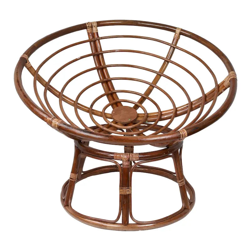 42-Inch Rattan Papasan Chair Frame, Cushion Not Included