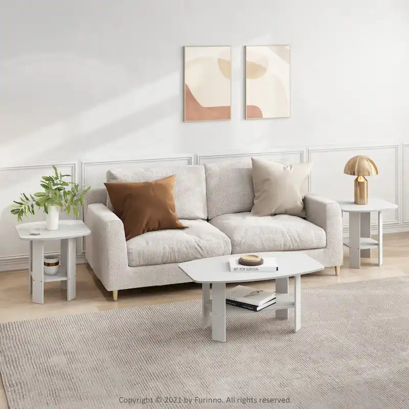 Minimalist Composite Wood Coffee Table