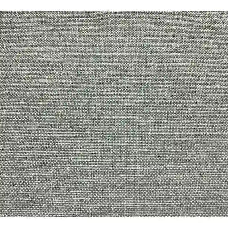 224 cm breites hellblau-graues Sofa mit abgerundeten Armlehnen und wendbaren Sitzkissen